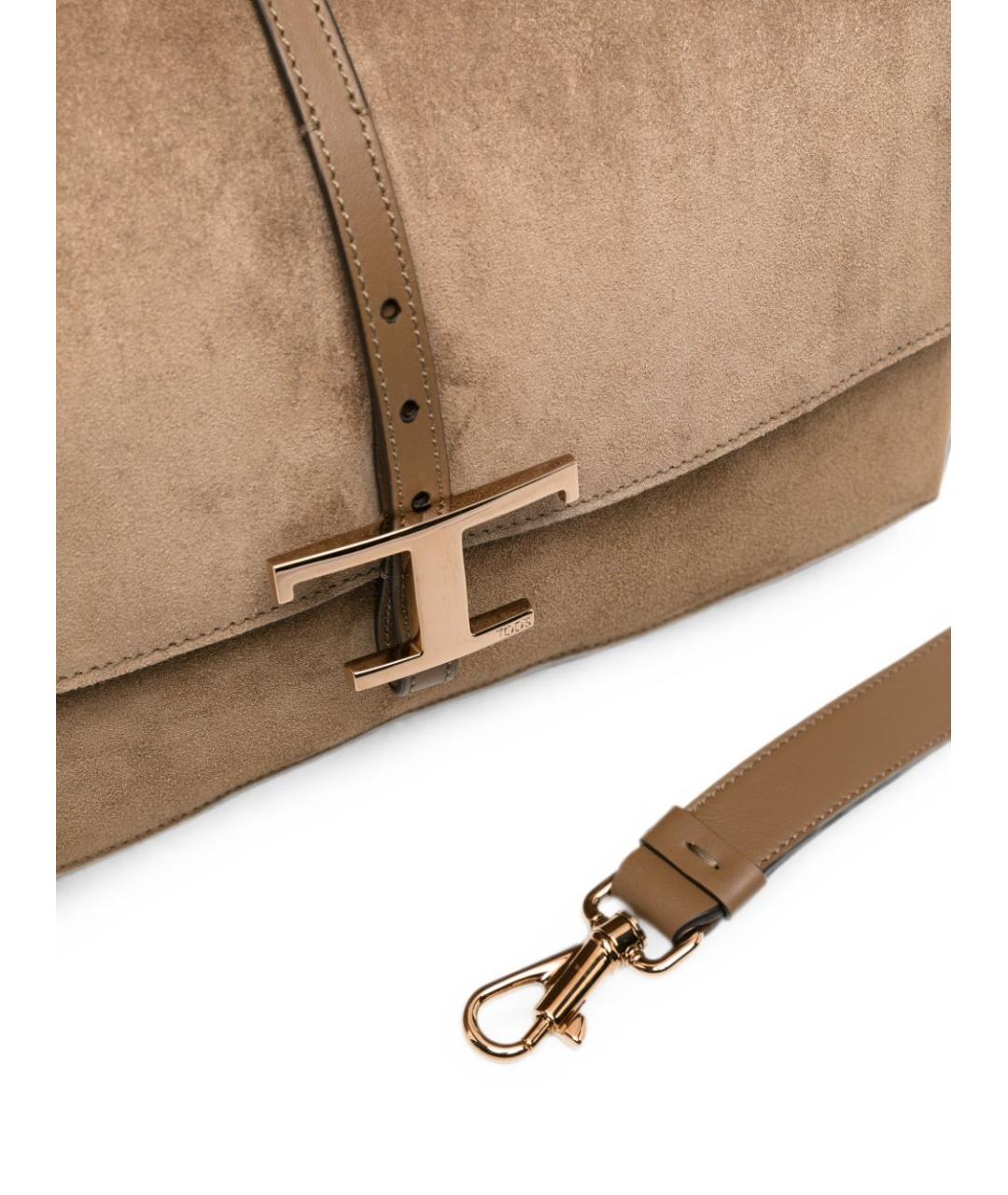 TOD'S Коричневая сумка тоут, фото 2