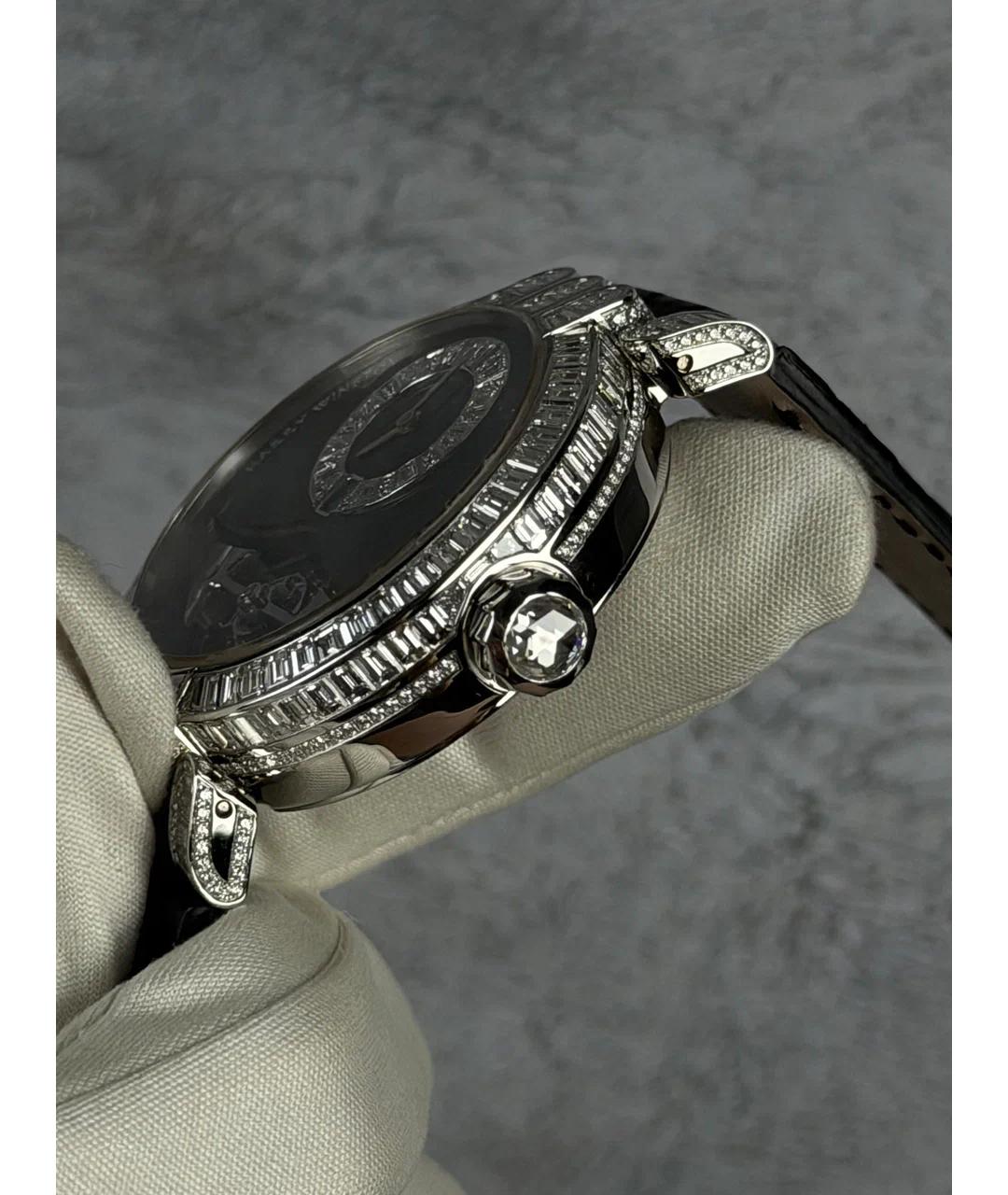 Harry Winston Серые металлические часы, фото 3