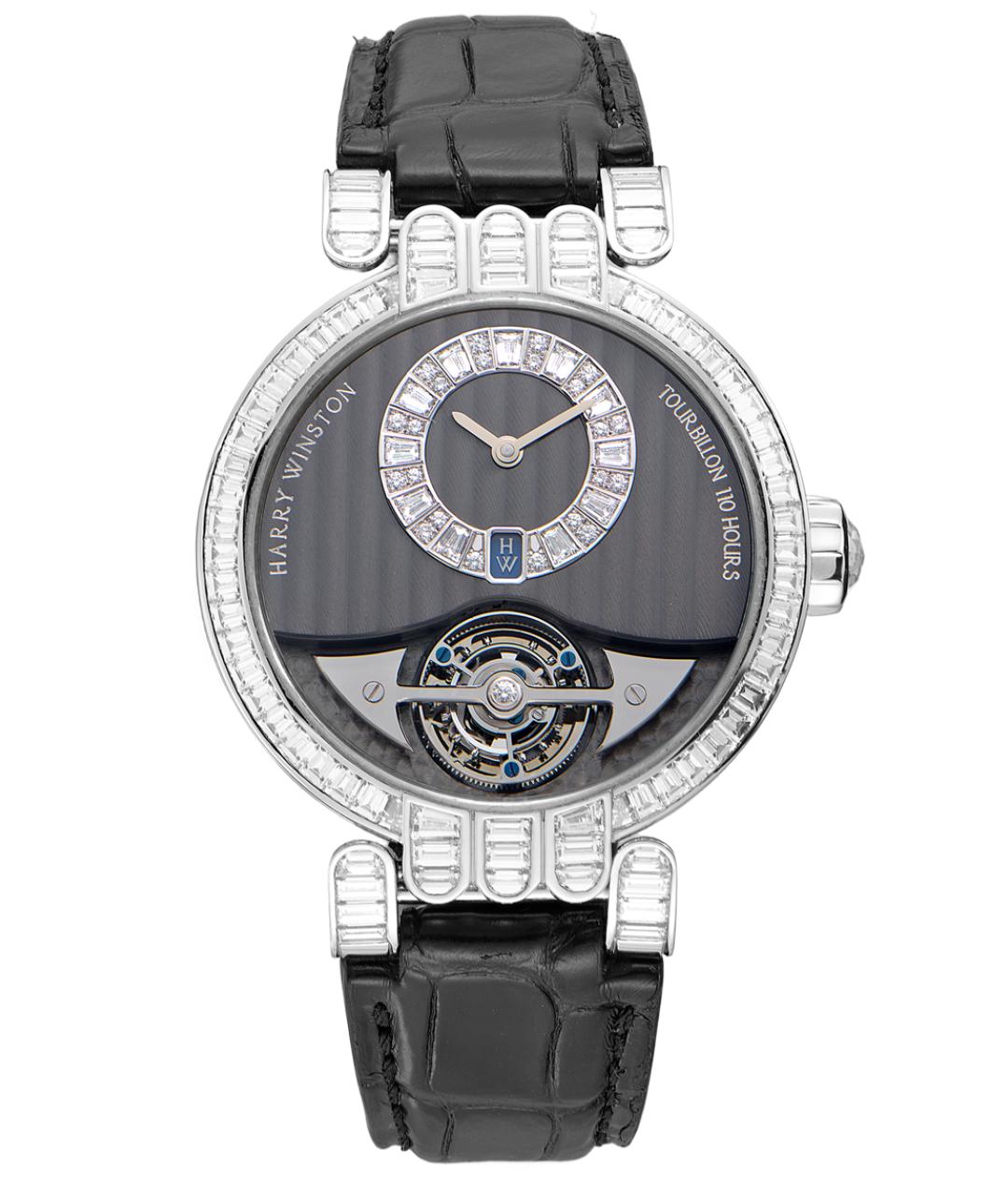 Harry Winston Серые металлические часы, фото 1