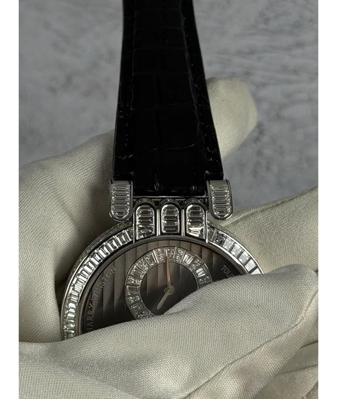 Harry Winston Серые металлические часы, фото 6