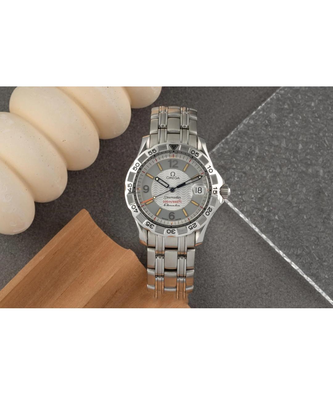 OMEGA Серебряные часы, фото 2