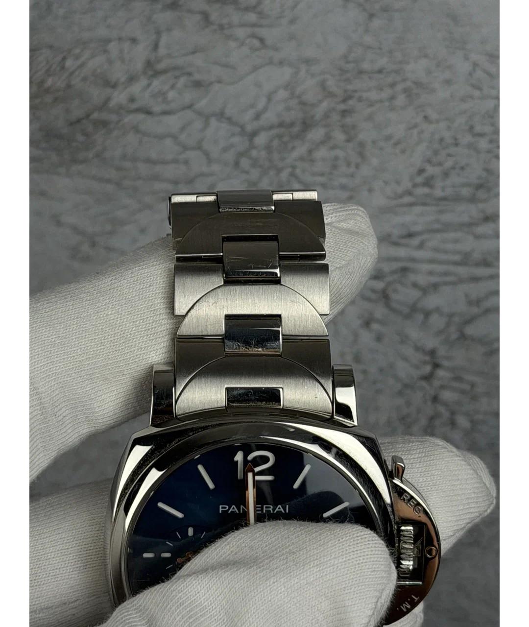 PANERAI Синие металлические часы, фото 6