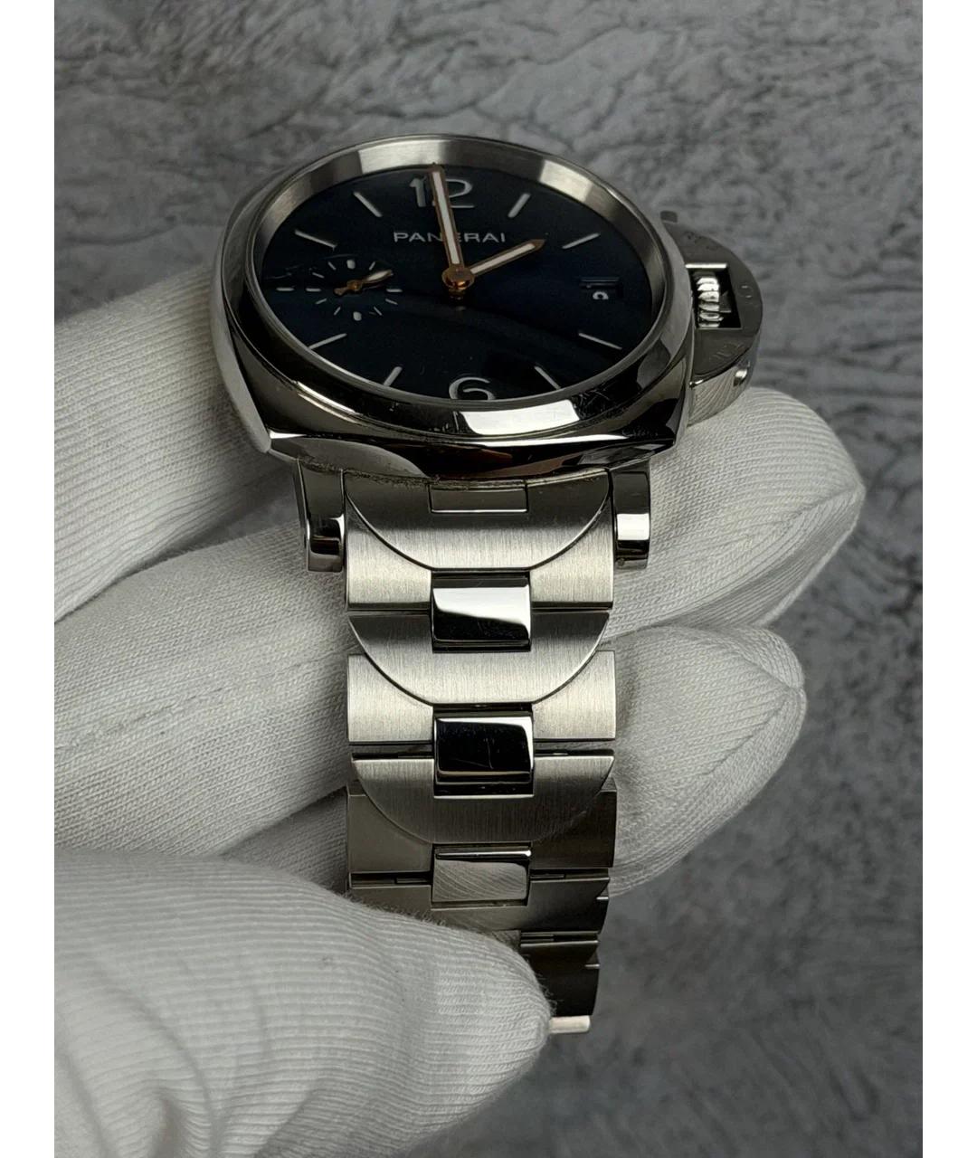 PANERAI Синие металлические часы, фото 5