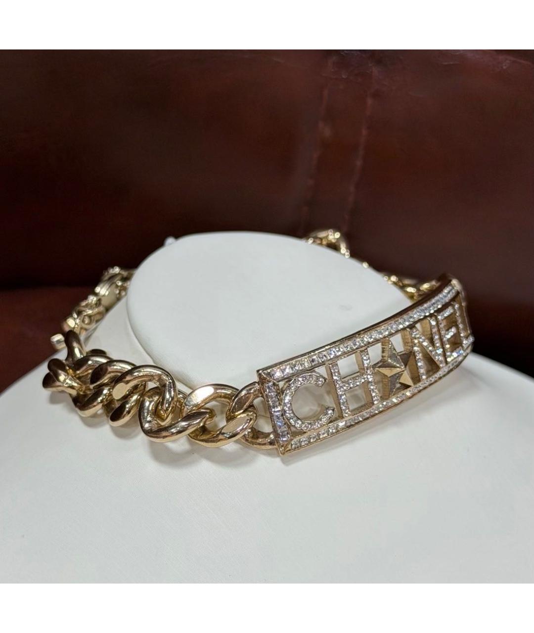 CHANEL Золотой браслет, фото 4