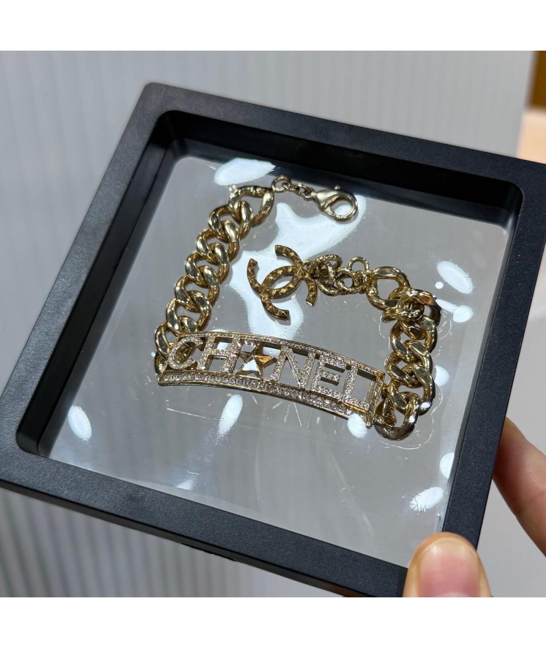 CHANEL Золотой браслет, фото 2