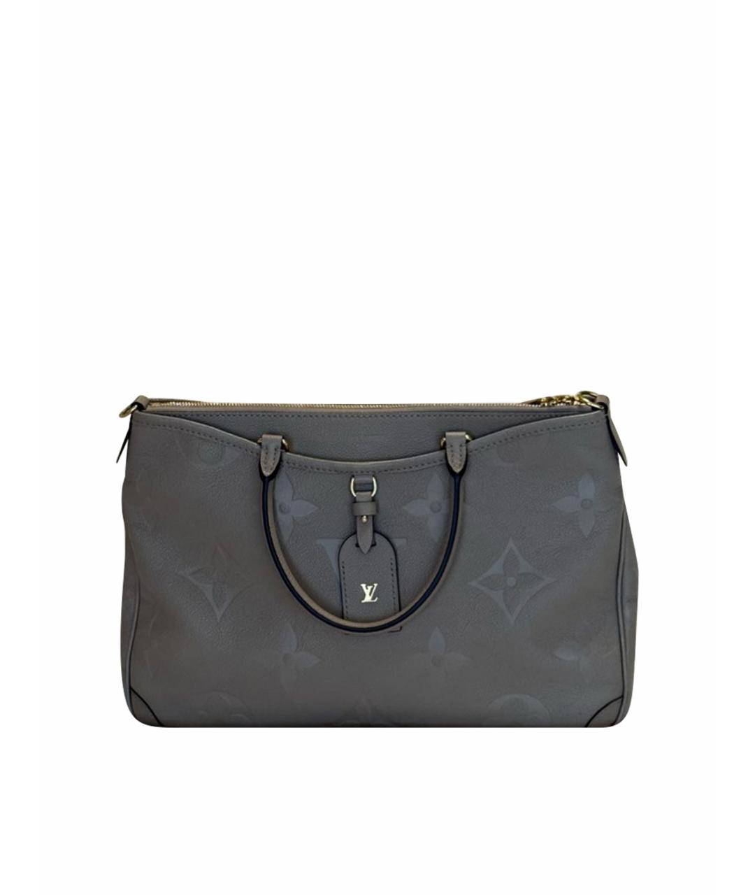 LOUIS VUITTON Бежевая кожаная сумка тоут, фото 1