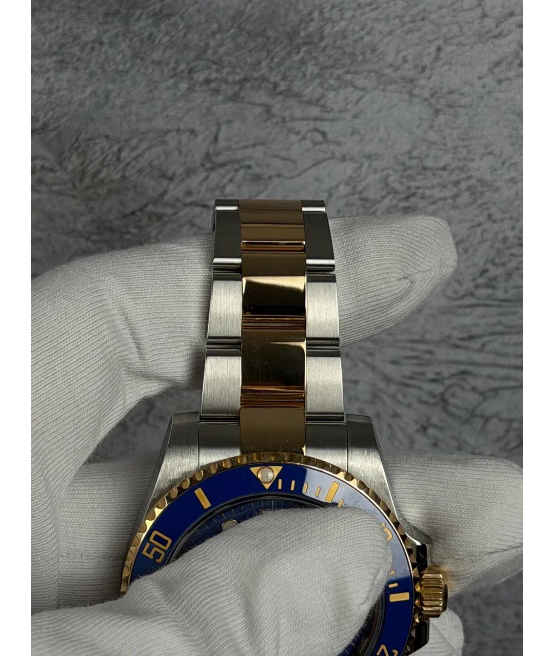 ROLEX Синие металлические часы, фото 6