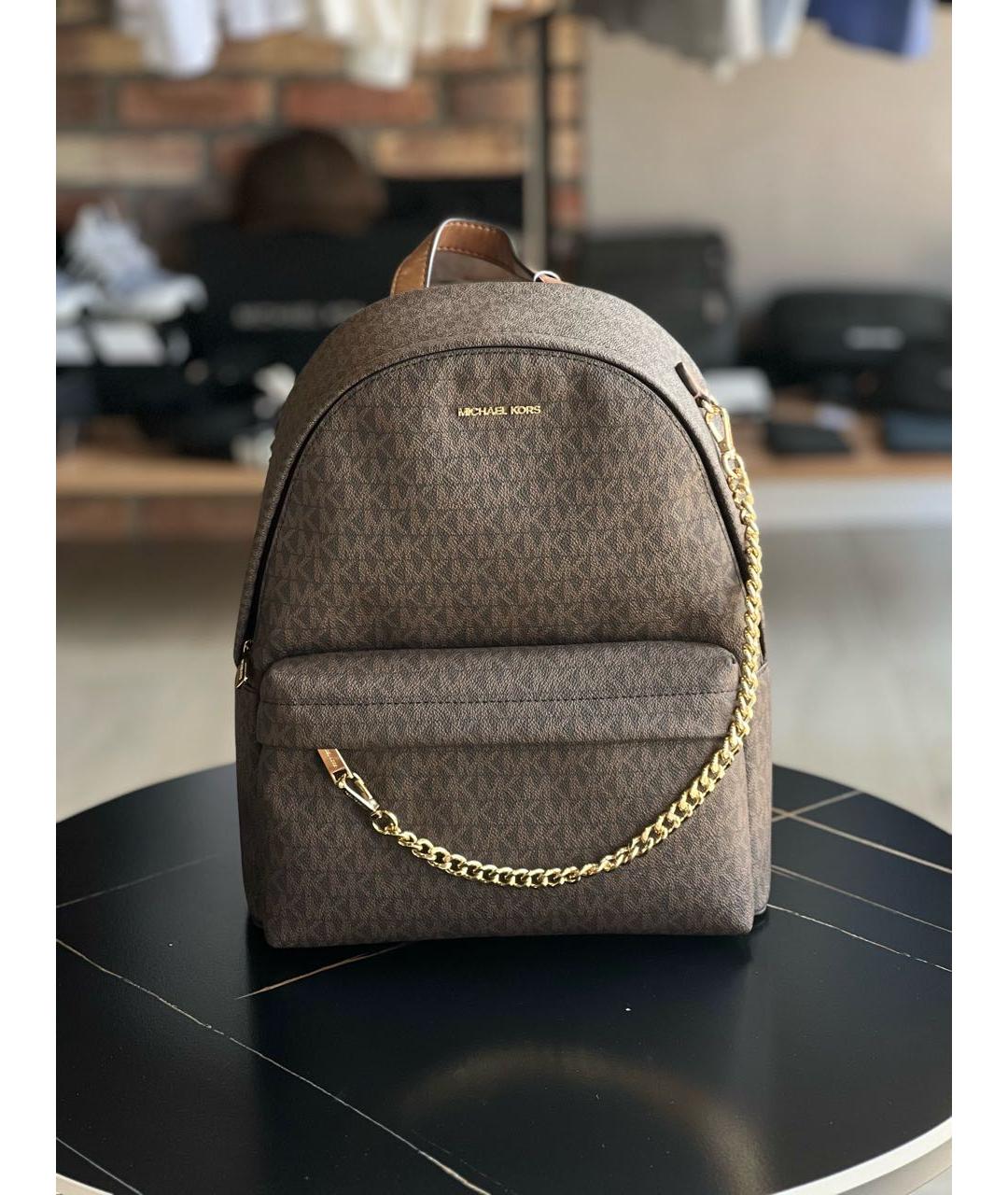 MICHAEL KORS Коричневый рюкзак, фото 5