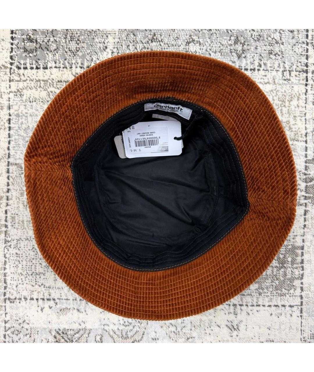 CARHARTT WIP Оранжевая хлопковая шляпа, фото 4
