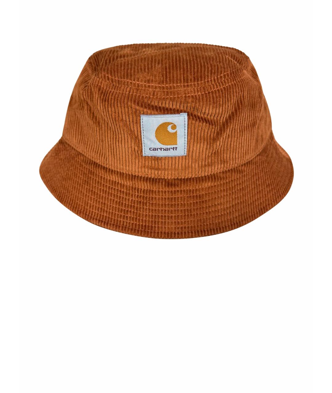 CARHARTT WIP Оранжевая хлопковая шляпа, фото 1