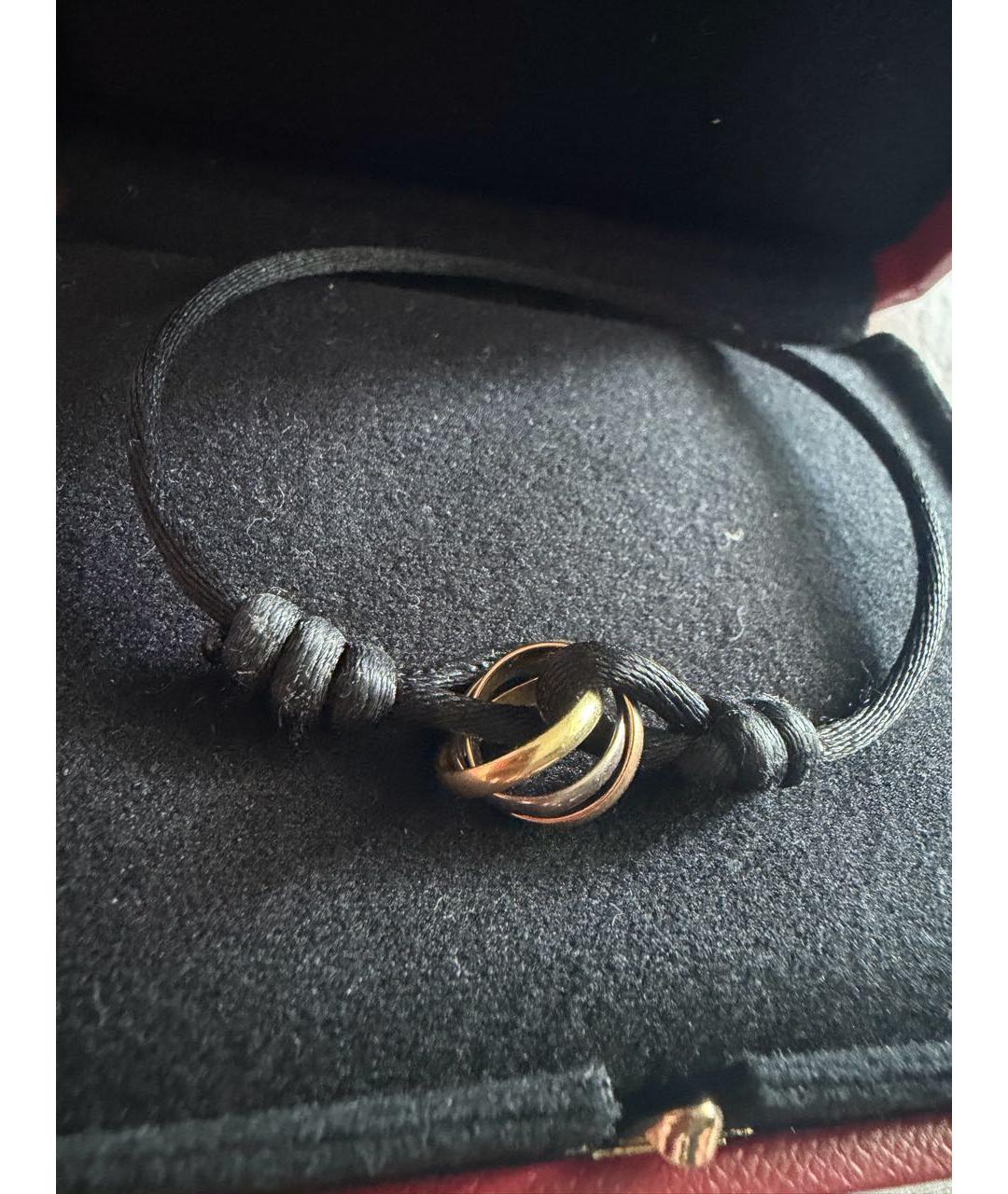 CARTIER Черный браслет из розового золота, фото 3