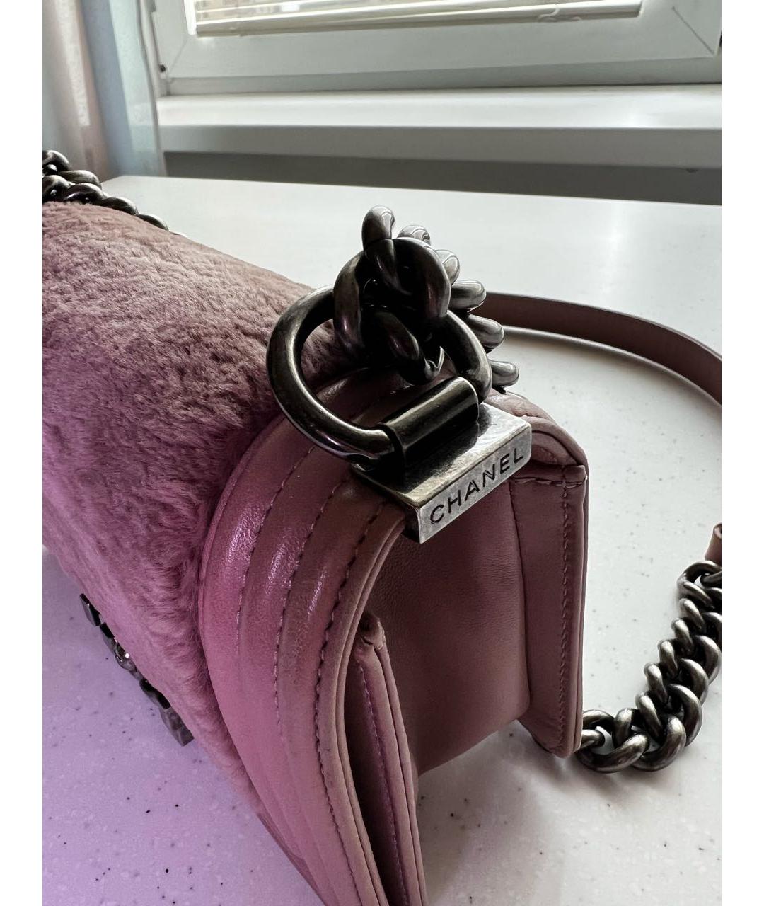 CHANEL Розовая сумка через плечо, фото 2