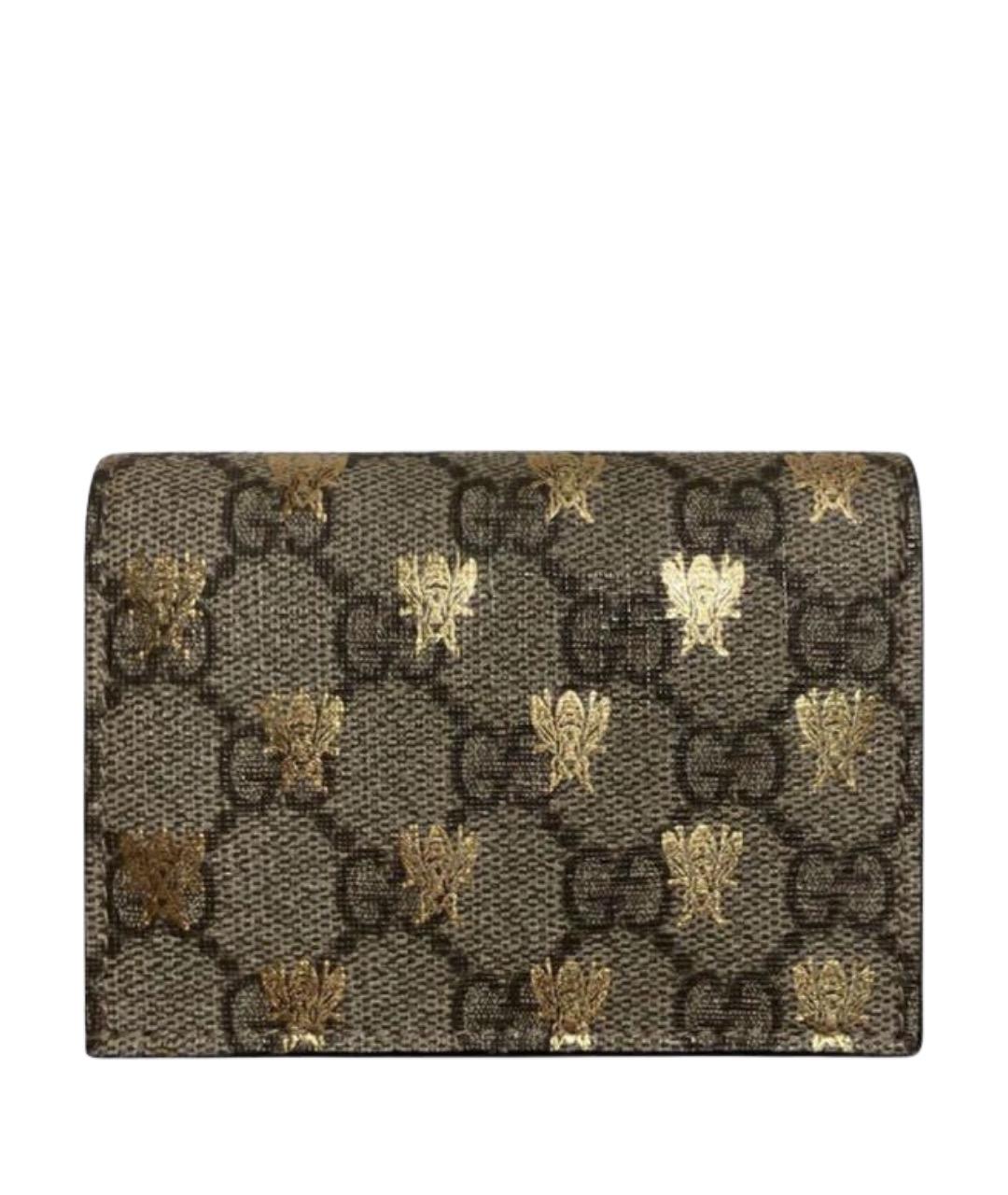 GUCCI Коричневый кошелек, фото 1