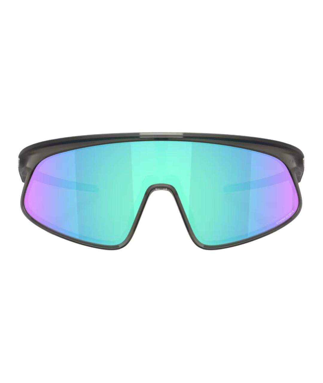 OAKLEY Черные пластиковые солнцезащитные очки, фото 2