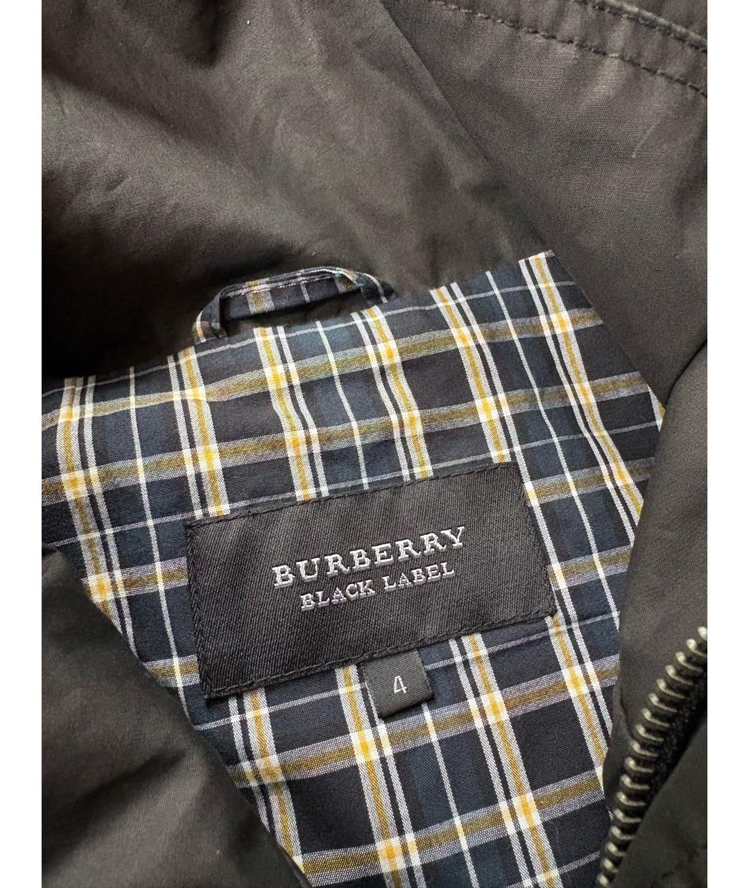 BURBERRY Черная куртка, фото 3