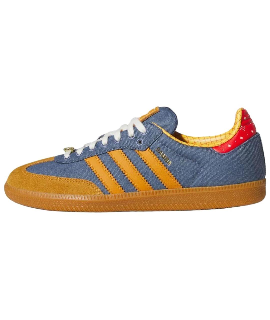 ADIDAS Синие текстильные кеды, фото 7