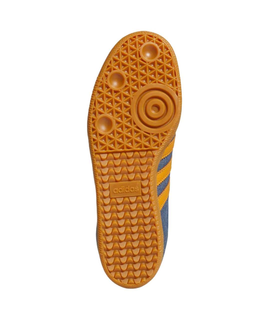 ADIDAS Синие текстильные кеды, фото 4