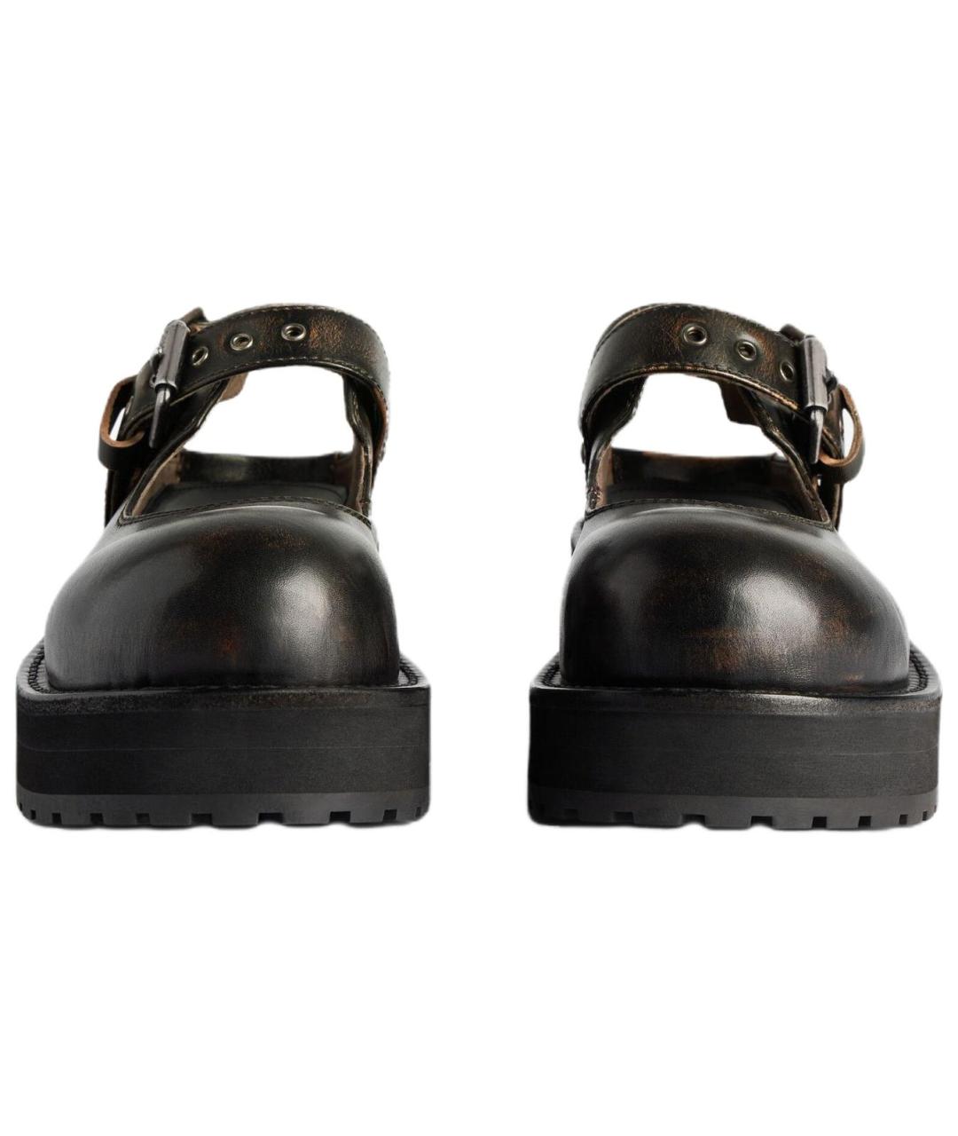 BALENCIAGA Коричневые туфли, фото 3