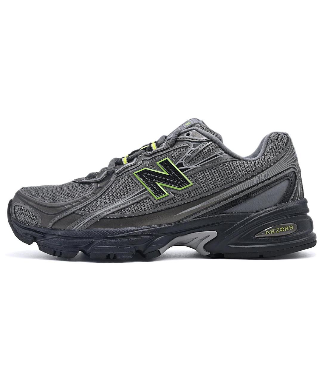 NEW BALANCE Серые текстильные кроссовки, фото 2