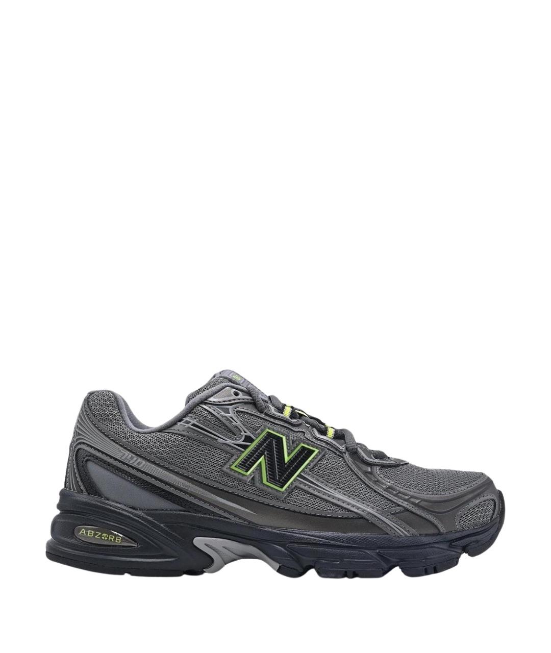 NEW BALANCE Серые текстильные кроссовки, фото 1