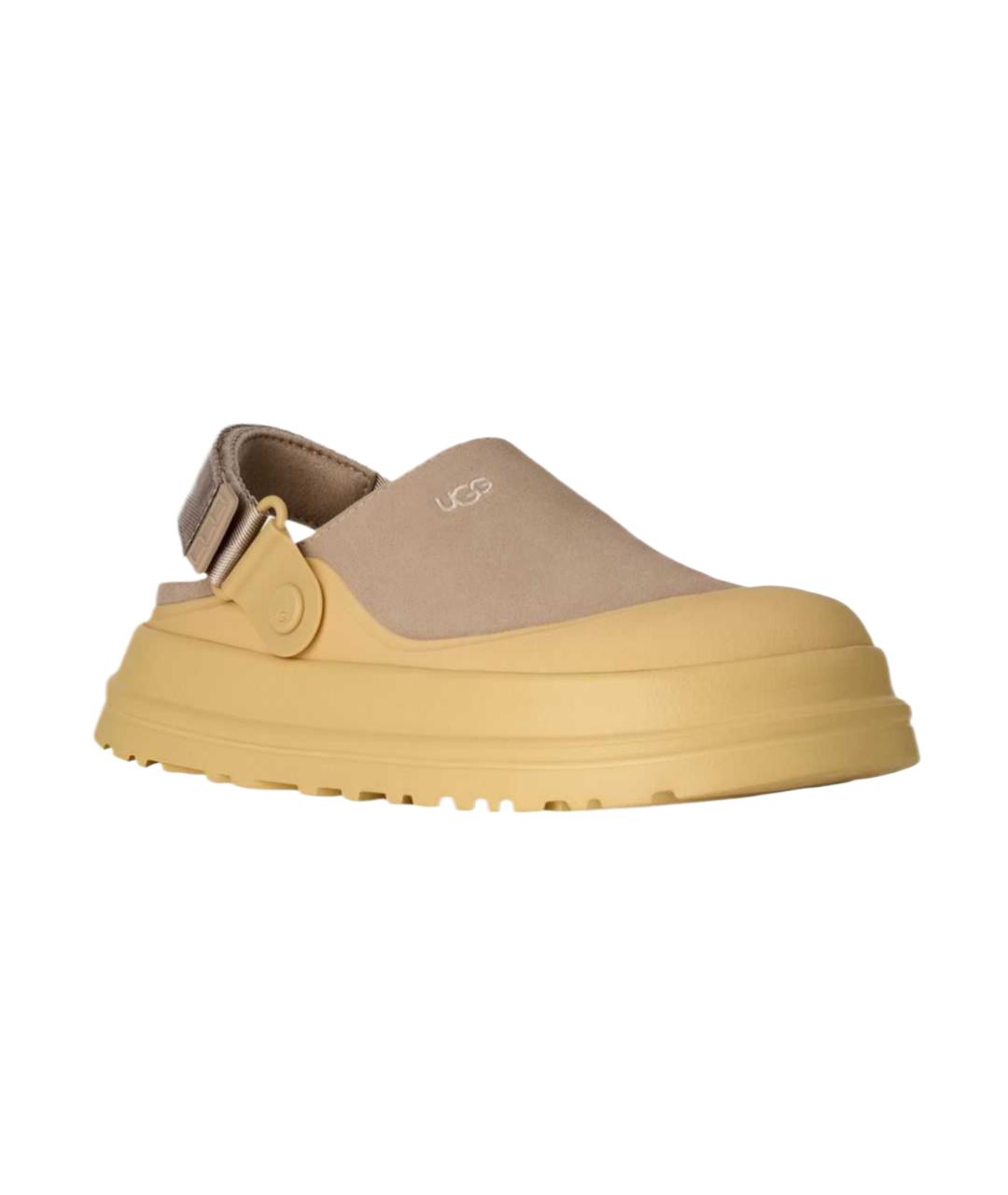 UGG Бежевые сабо, фото 3