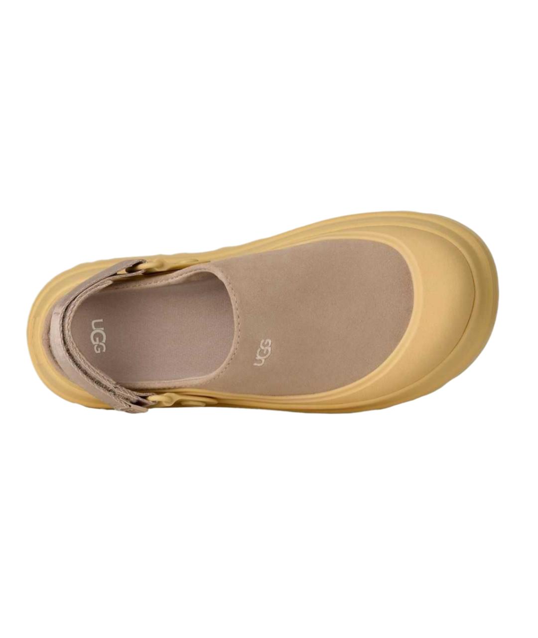 UGG Бежевые сабо, фото 5