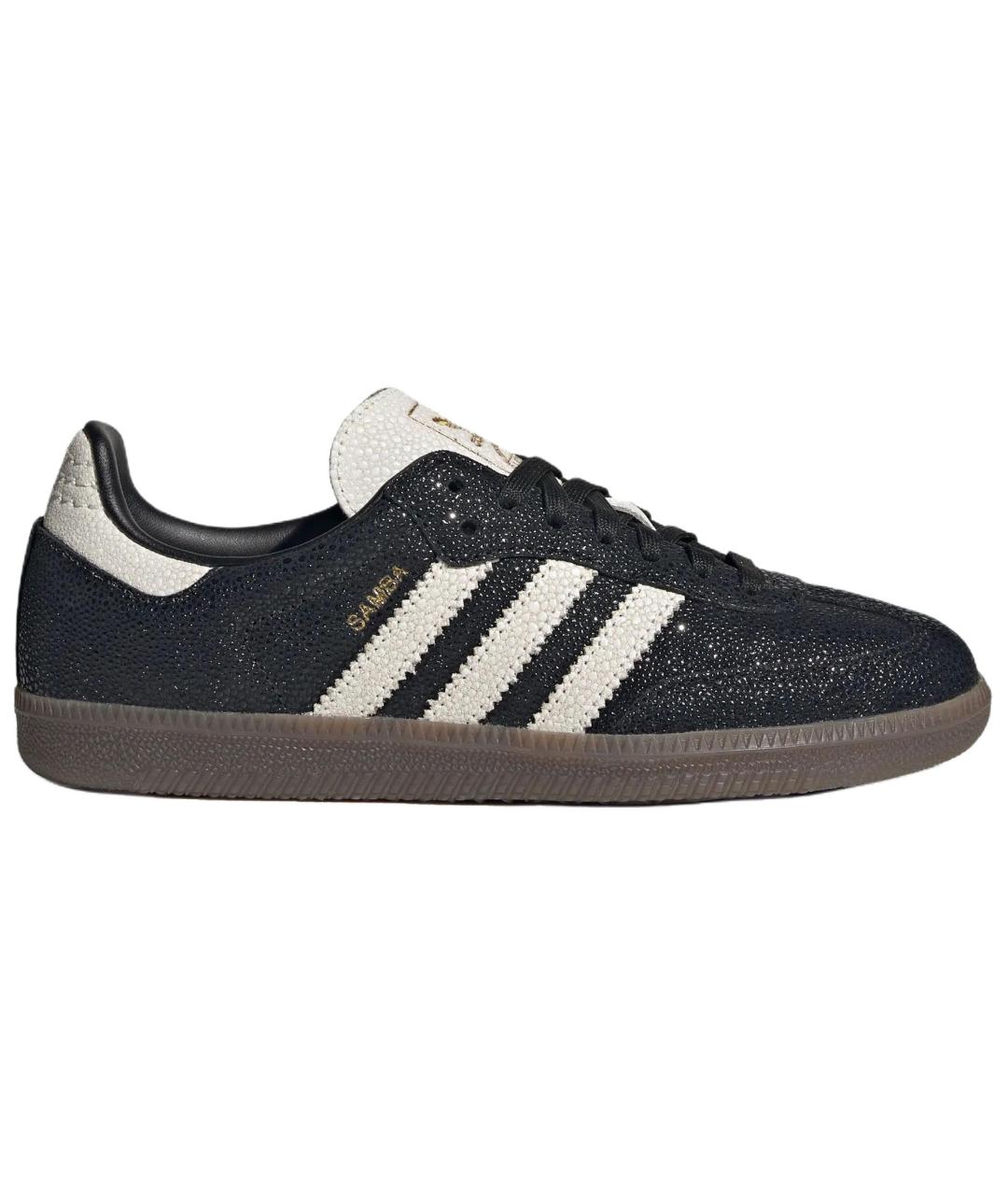 ADIDAS Черные кожаные кеды, фото 8
