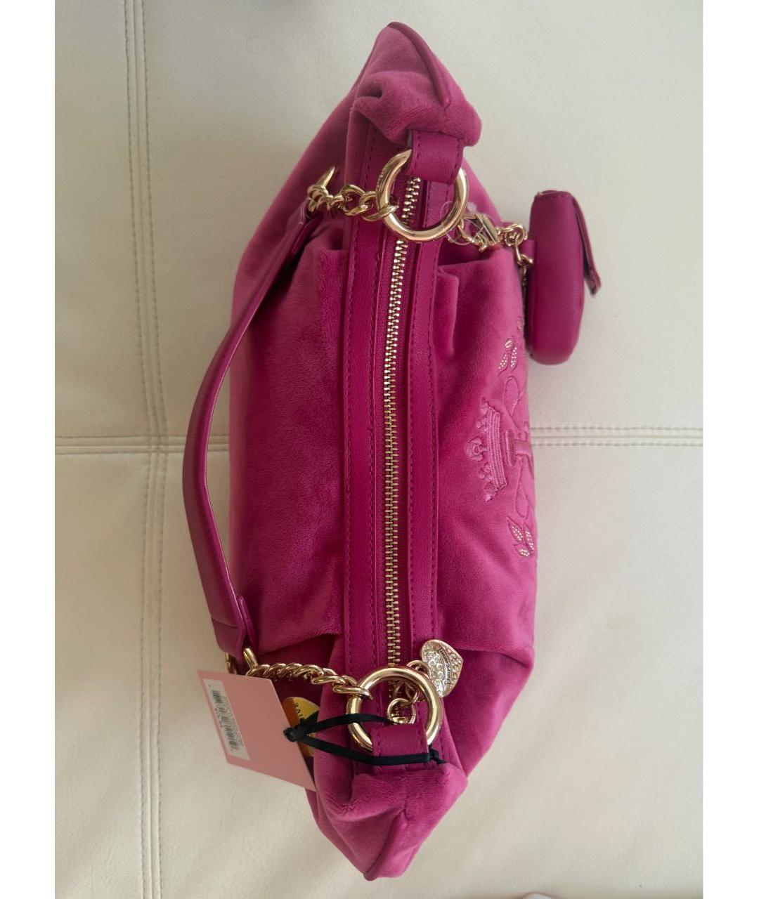 JUICY COUTURE Розовая сумка через плечо, фото 6