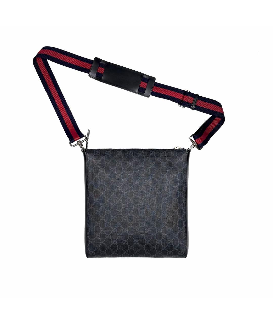 GUCCI Черная канва сумка на плечо, фото 2