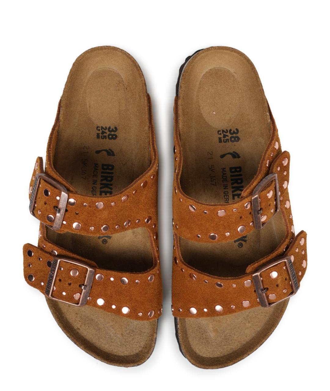 BIRKENSTOCK Коричневые сандалии, фото 5