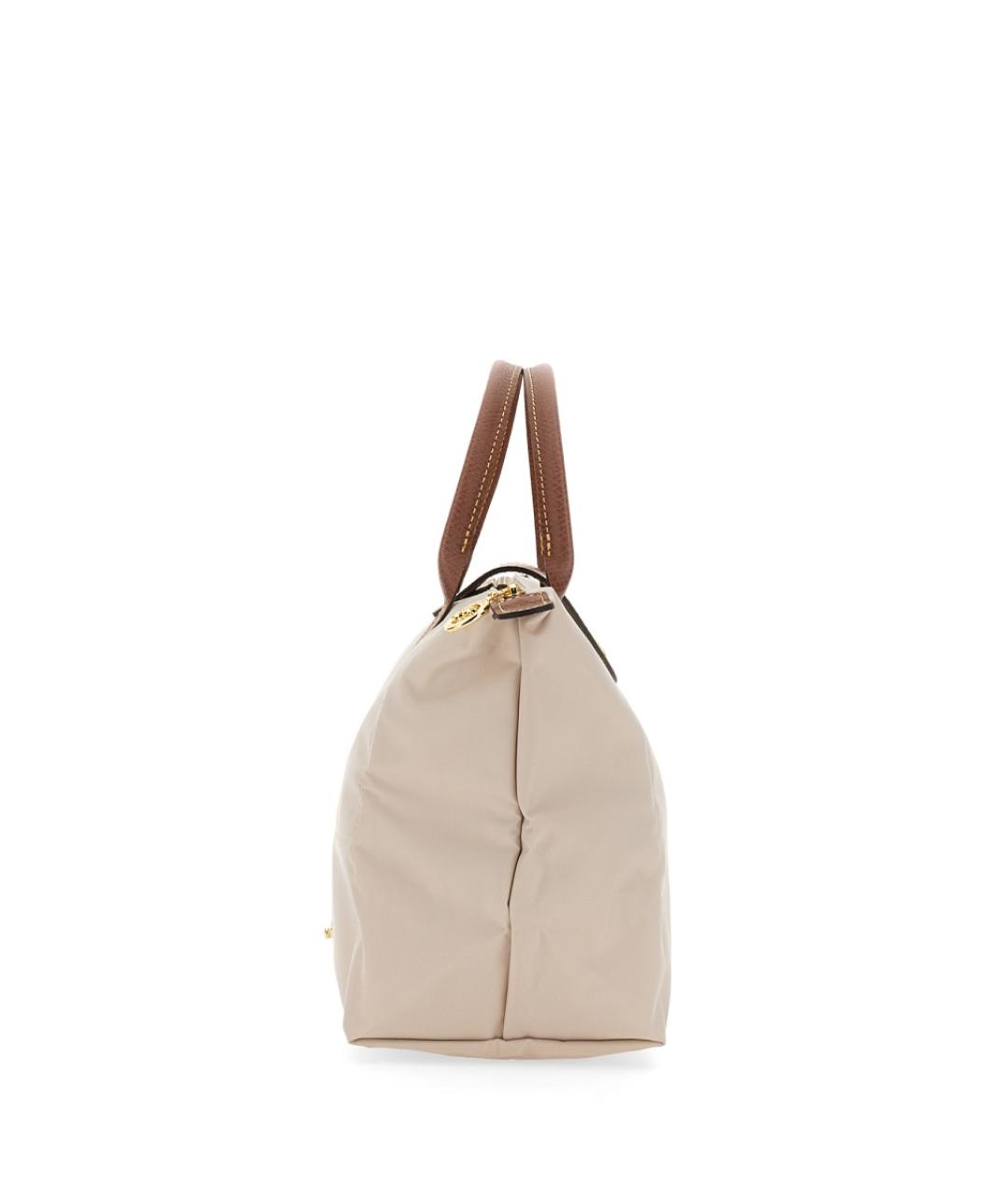 LONGCHAMP Белая синтетическая сумка тоут, фото 3