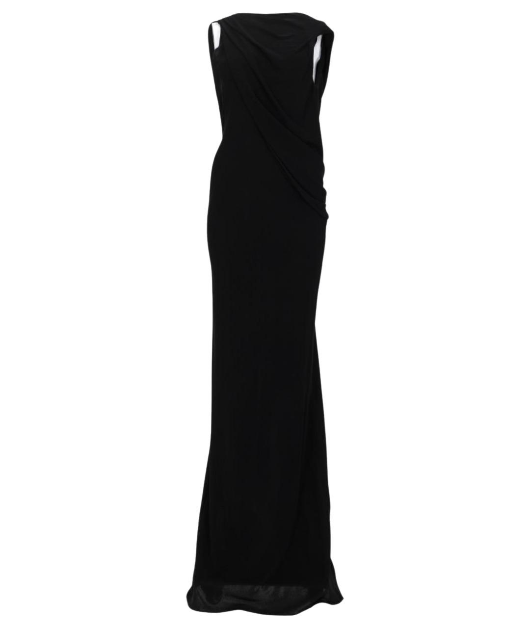 TOM FORD Черное вискозное вечернее платье, фото 1