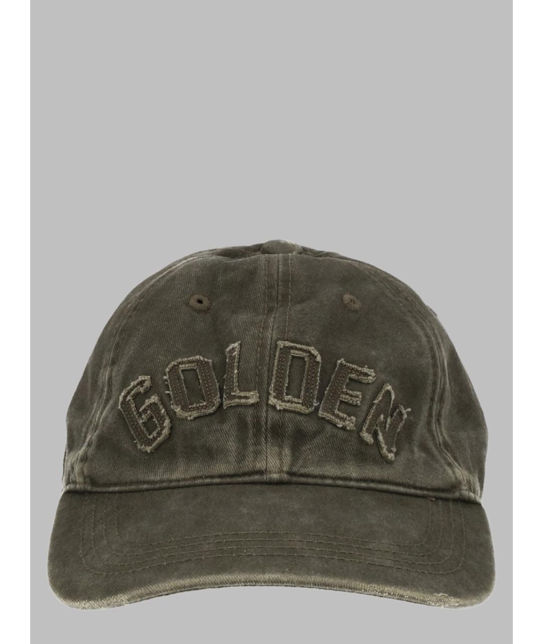 GOLDEN GOOSE Коричневая хлопковая кепка/бейсболка, фото 3