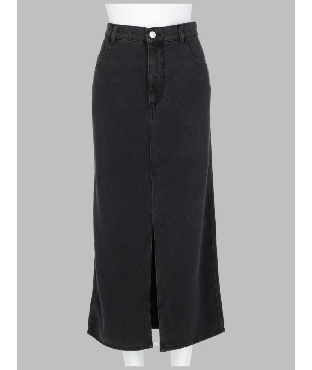 ISABEL MARANT Черная юбка макси, фото 3