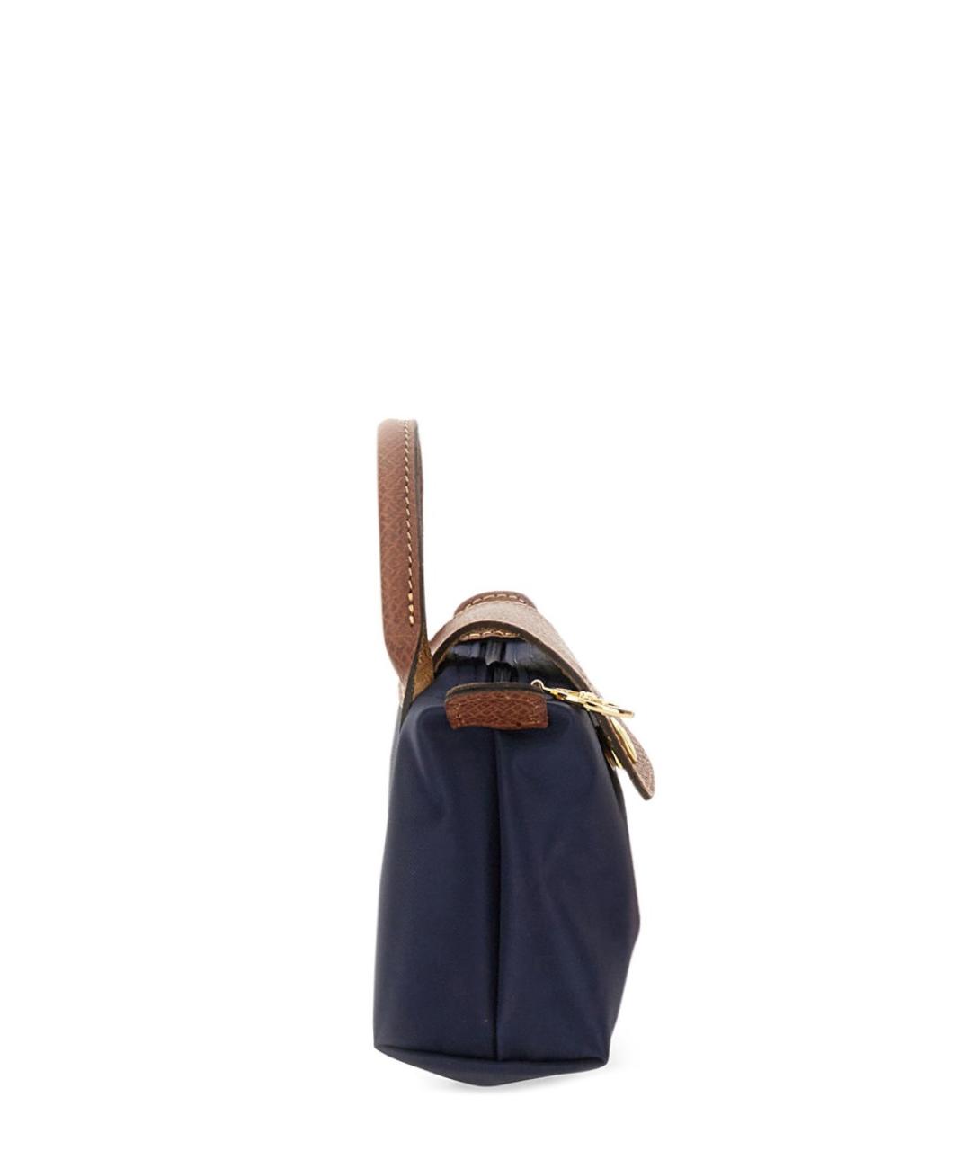 LONGCHAMP Синяя синтетическая сумка тоут, фото 7