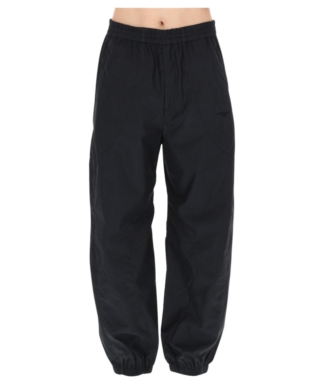 GIVENCHY Черные хлопковые повседневные брюки, фото 1
