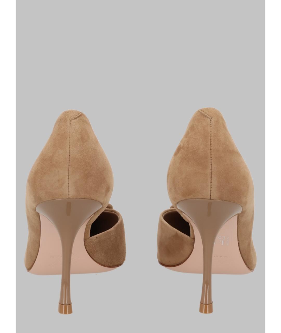ROGER VIVIER Бежевые замшевые туфли, фото 2
