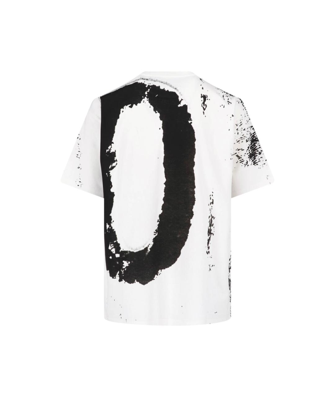 MAISON MARGIELA Белая хлопковая футболка, фото 2