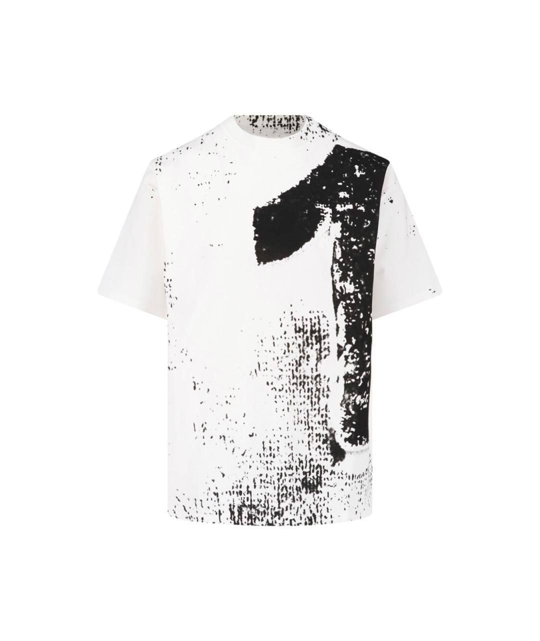 MAISON MARGIELA Белая хлопковая футболка, фото 1