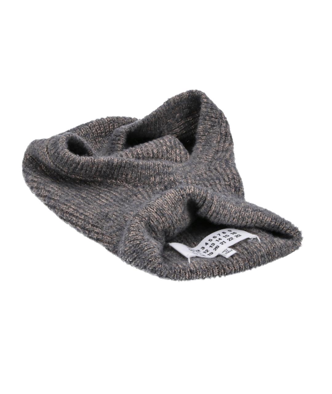 MAISON MARGIELA Серая шапка, фото 3
