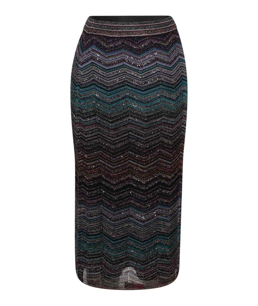 MISSONI Мульти вискозная юбка миди, фото 2