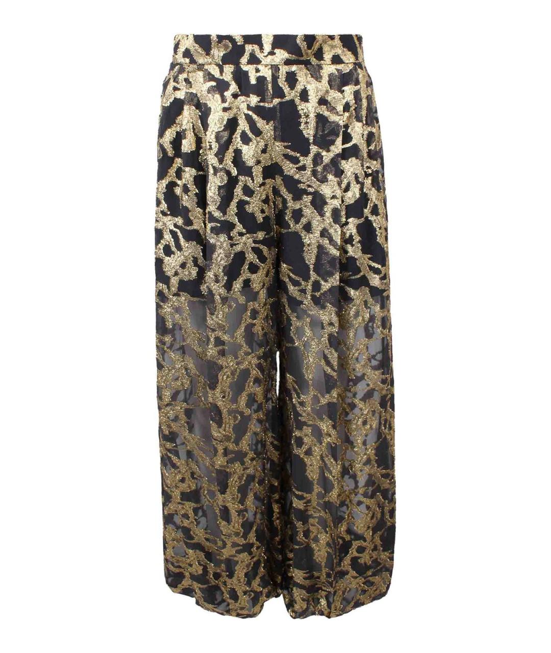 NINA RICCI Мульти полиэстеровые брюки широкие, фото 1