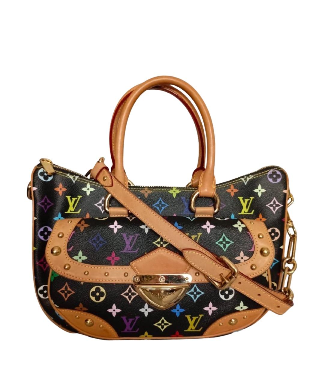 LOUIS VUITTON Черная сумка с короткими ручками, фото 1