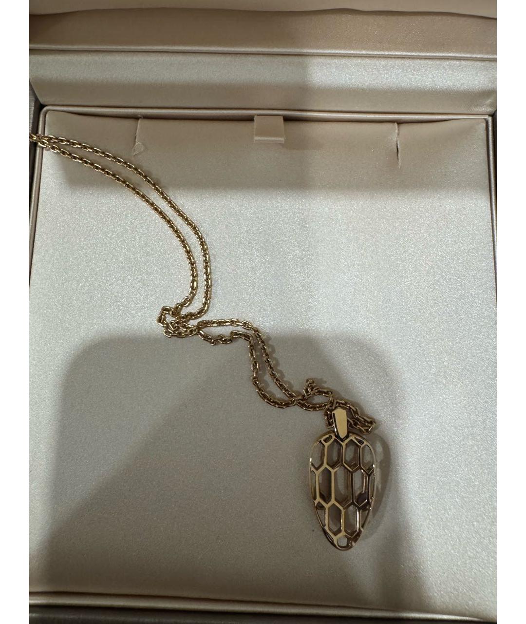 BVLGARI Золотая подвеска из розового золота, фото 2