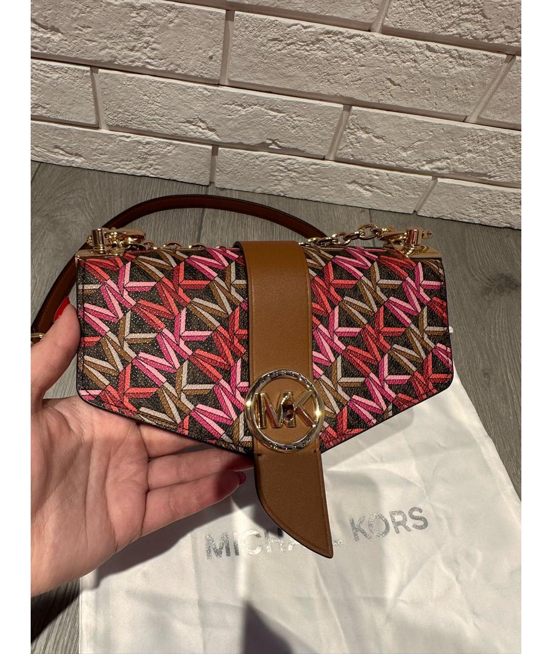MICHAEL KORS Мульти кожаная сумка через плечо, фото 5