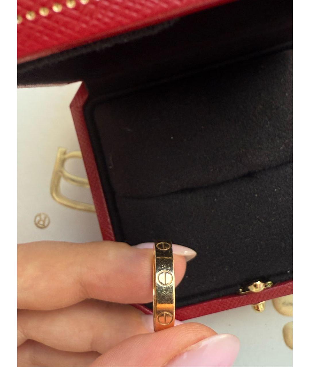 CARTIER Желтое кольцо из желтого золота, фото 7