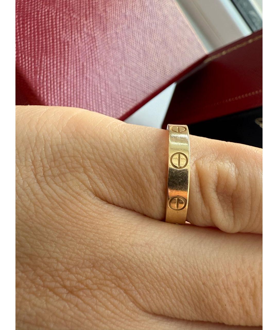 CARTIER Желтое кольцо из желтого золота, фото 8