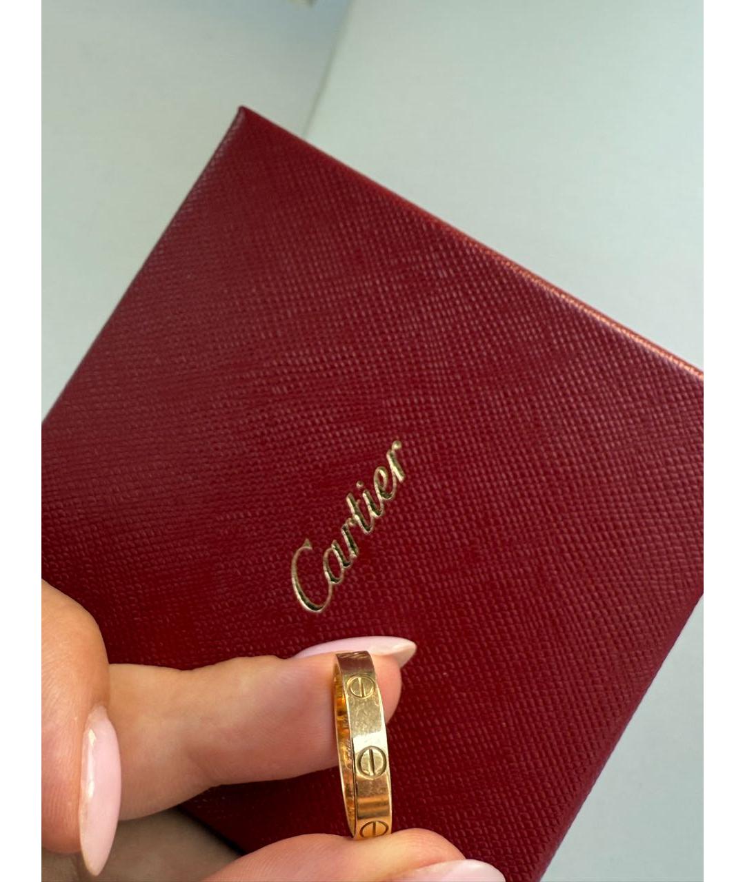 CARTIER Желтое кольцо из желтого золота, фото 6