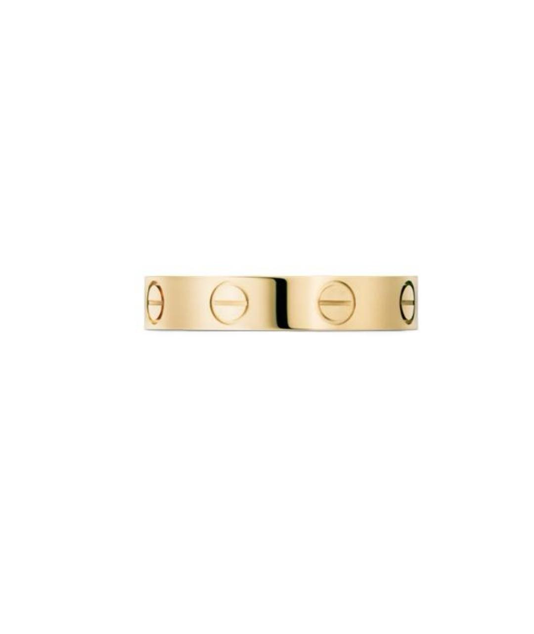 CARTIER Желтое кольцо из желтого золота, фото 2