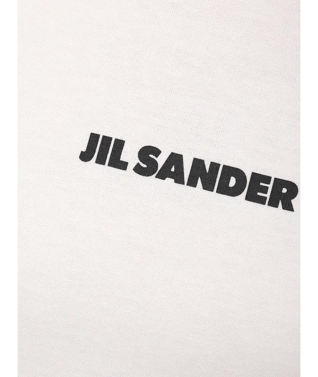 JIL SANDER Белая футболка, фото 6